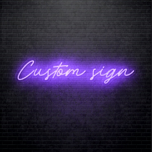 LED Neon sign - Eigen Ontwerp Maken