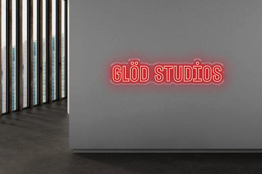 PowerLED Neon Sign Sign name: GLOD studios