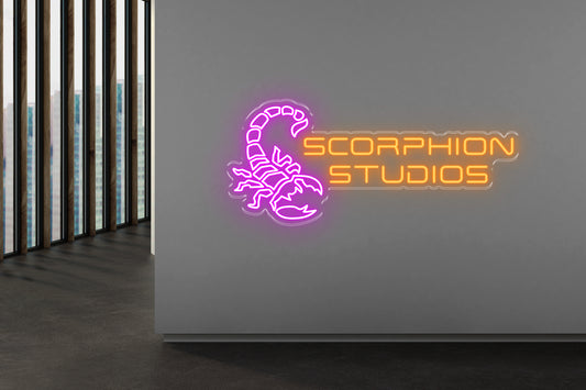 PowerLED Neon Sign (Indoor) - Scorphion Studio's