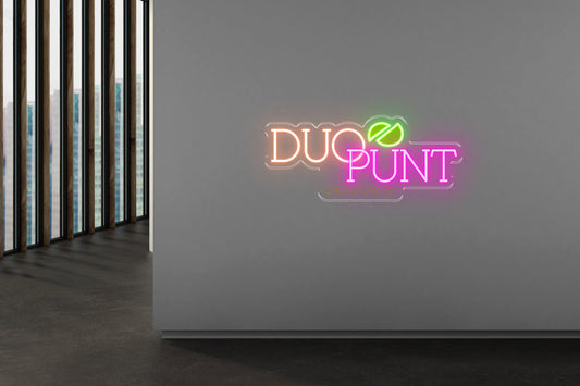 PowerLED Neon Sign (Indoor) -  DUO PUNT