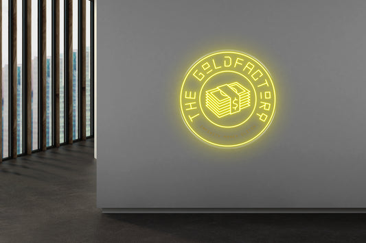 PowerLED Neon Sign (Indoor) -  The Gold Factory