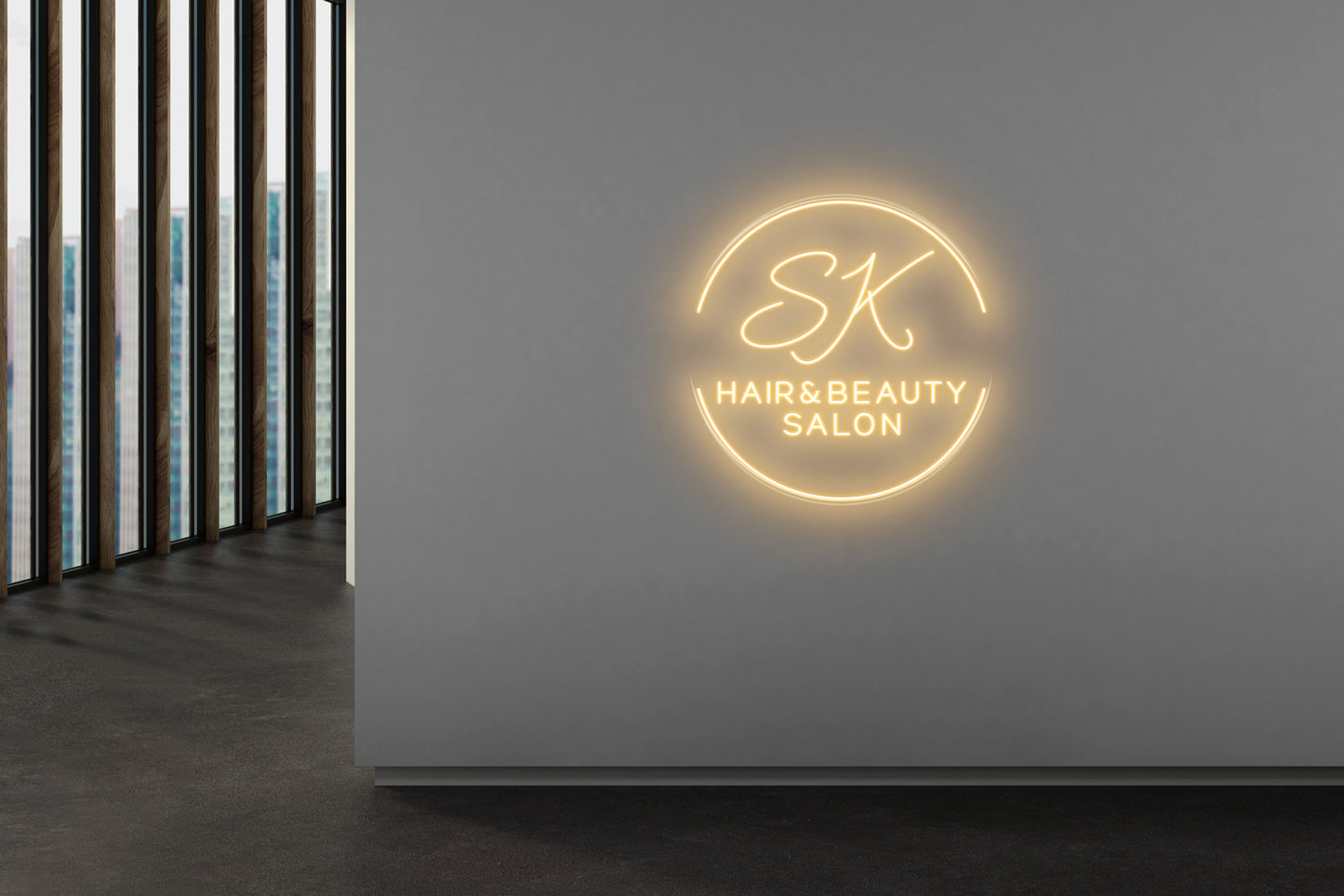 PowerLED Neon Sign (Indoor) -  SK hair beauty salon