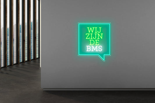 PowerLED Neon Sign (Indoor) -   WIJ ZIJN DE BMS