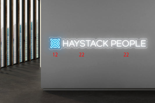 PowerLED Neon Sign Sign name: HAYSTACK PEOPLE