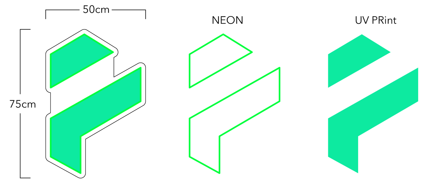 PowerLED Neon Sign - P
