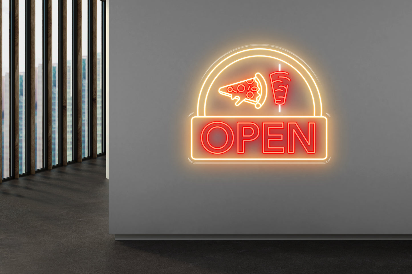 PowerLED Neon Sign (Indoor) - Open Sign