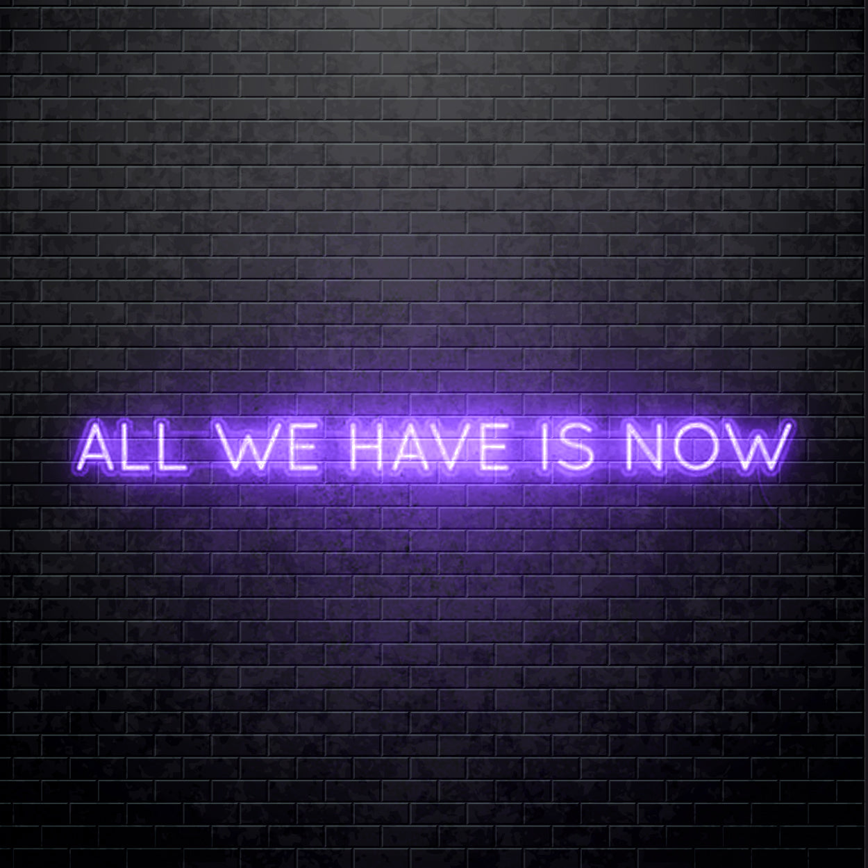 LED Neon Sign - All we have is now