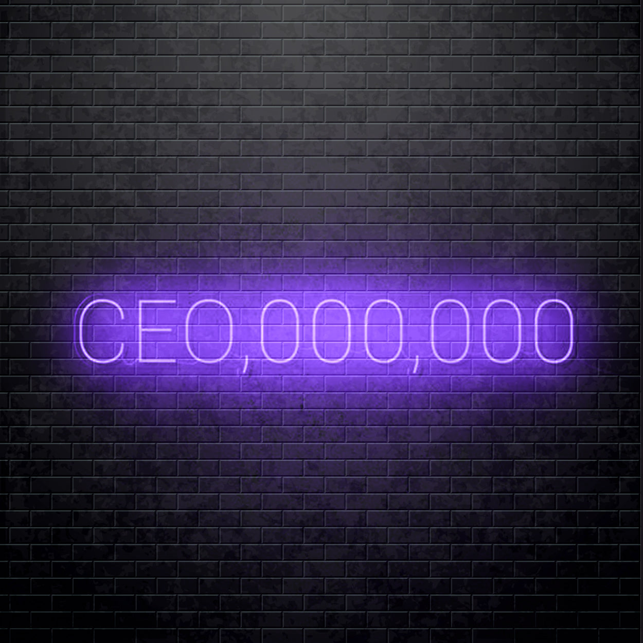 LED Neon sign - C.E.O.000.000