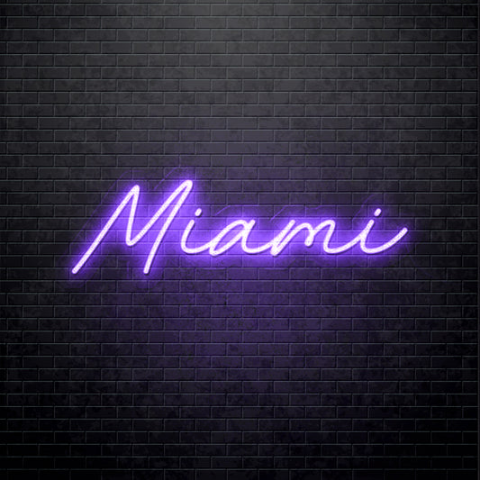LED Neon sign - Miami
