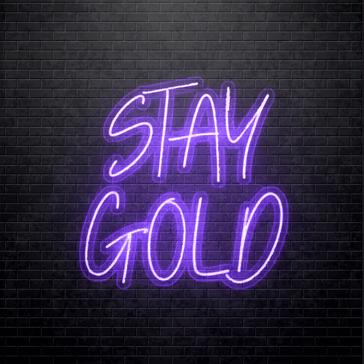 LED Neon sign - Stay Gold