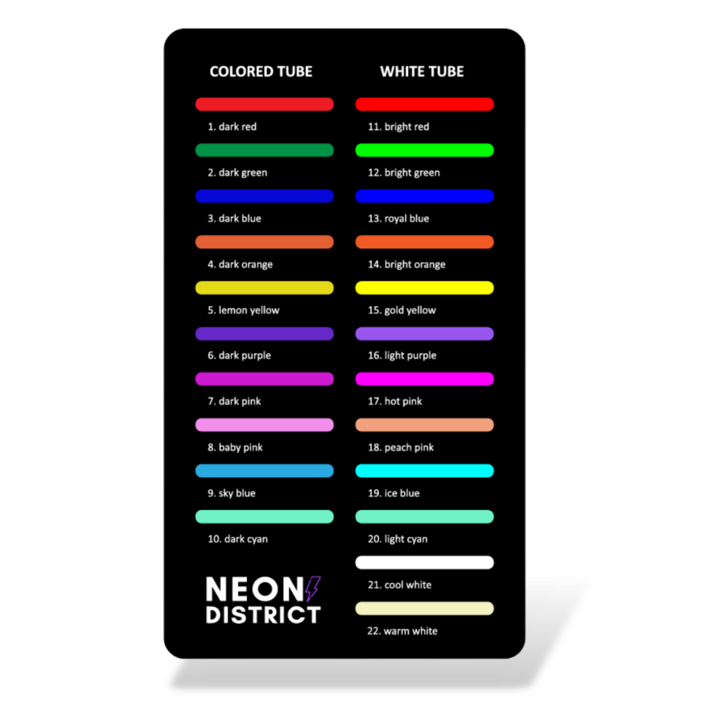 Neon District Colors (incl. €30 Discount Voucher)